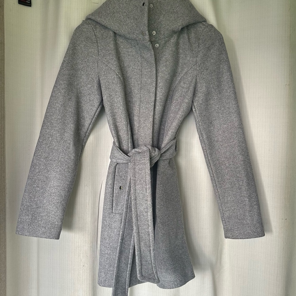 Vero Moda Charcoal Wrap Coat
